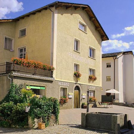 Pensione Capelli Poschiavo Bagian luar foto